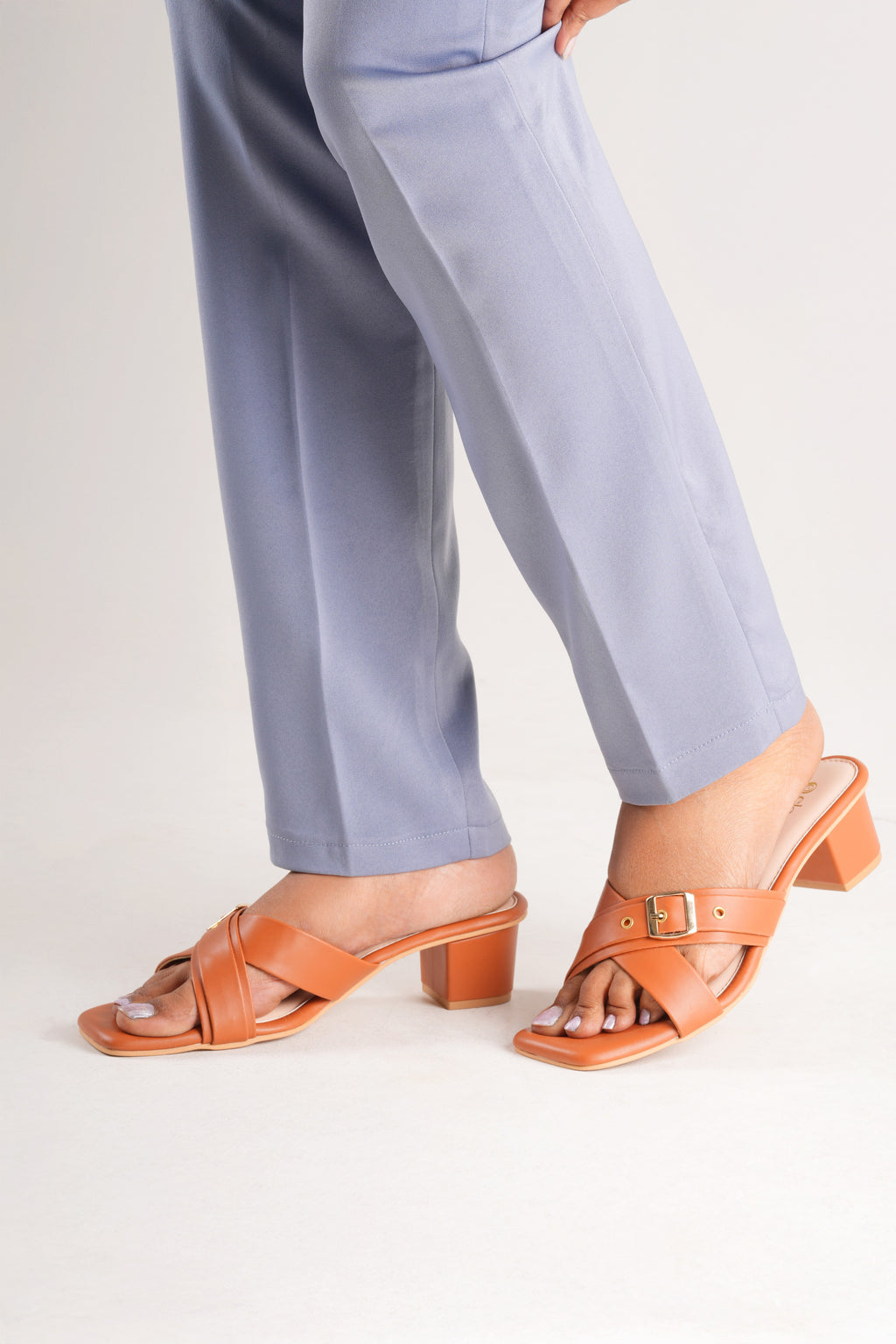 Aveline Buckle Heels