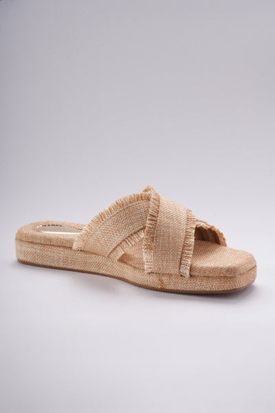 Sahara Dune Platforms - Champagne Beige