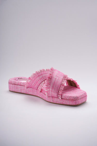 Sahara Dune Platforms - Rosewood Pink