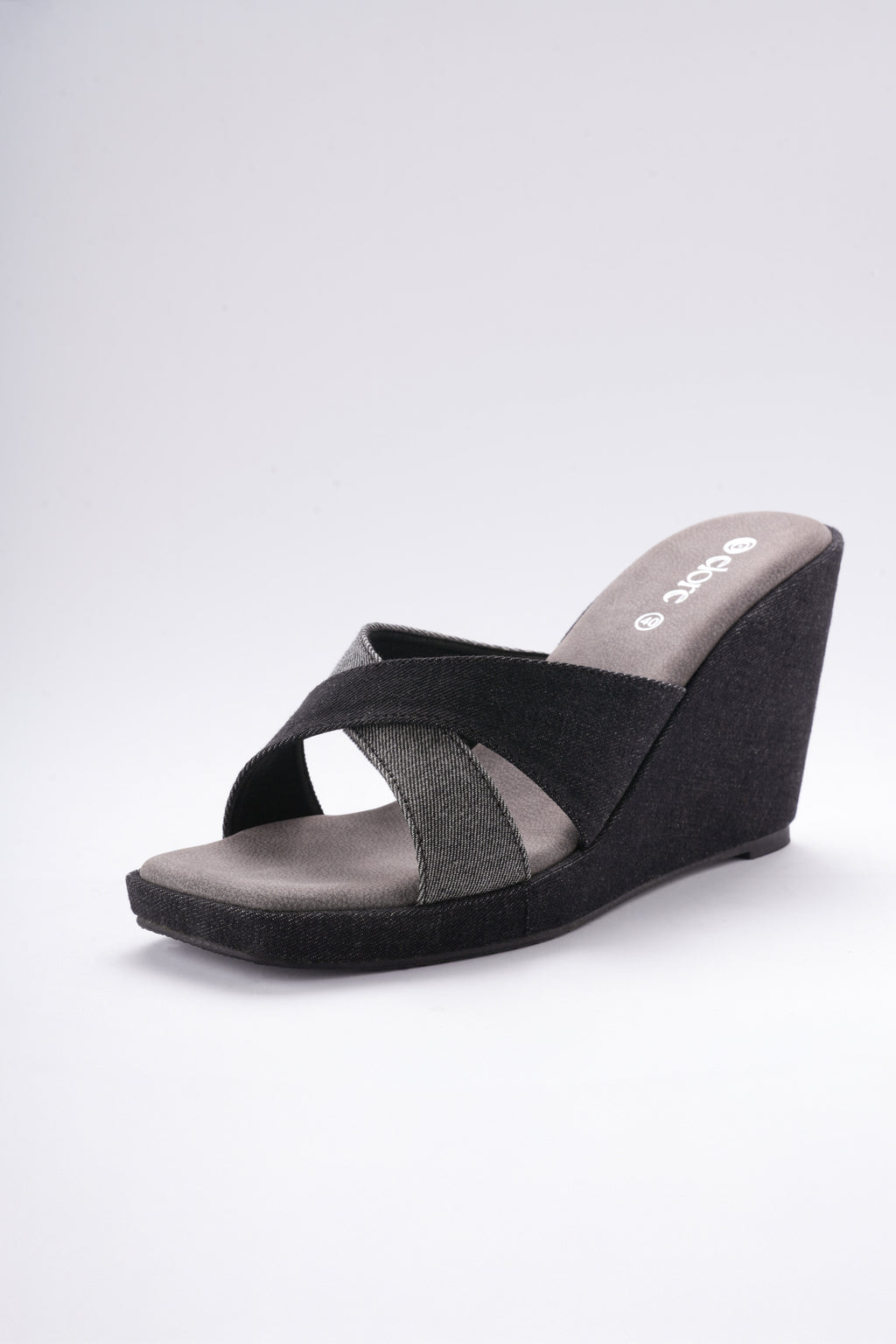 Liora Denim Wedges