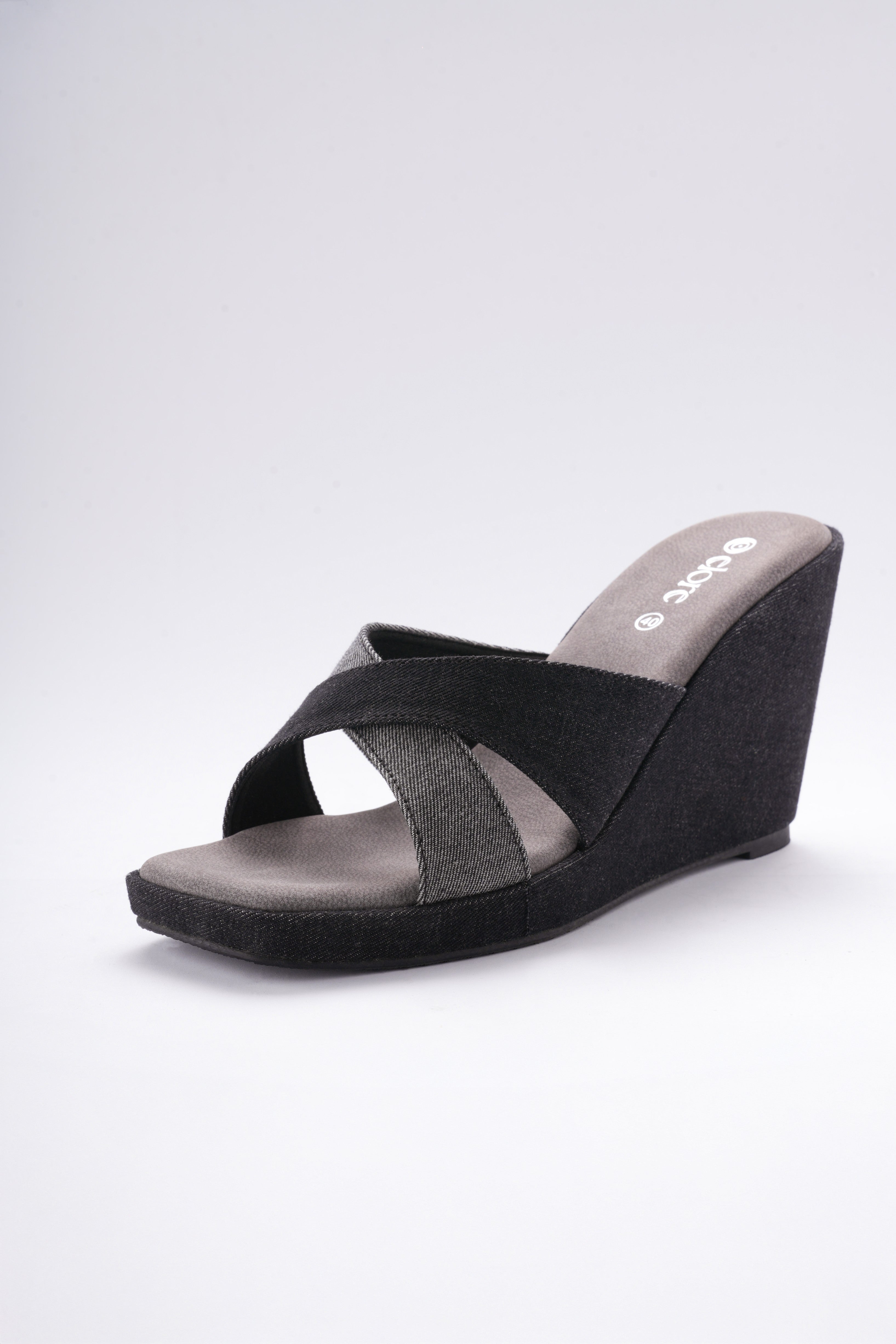 Liora Denim Wedges