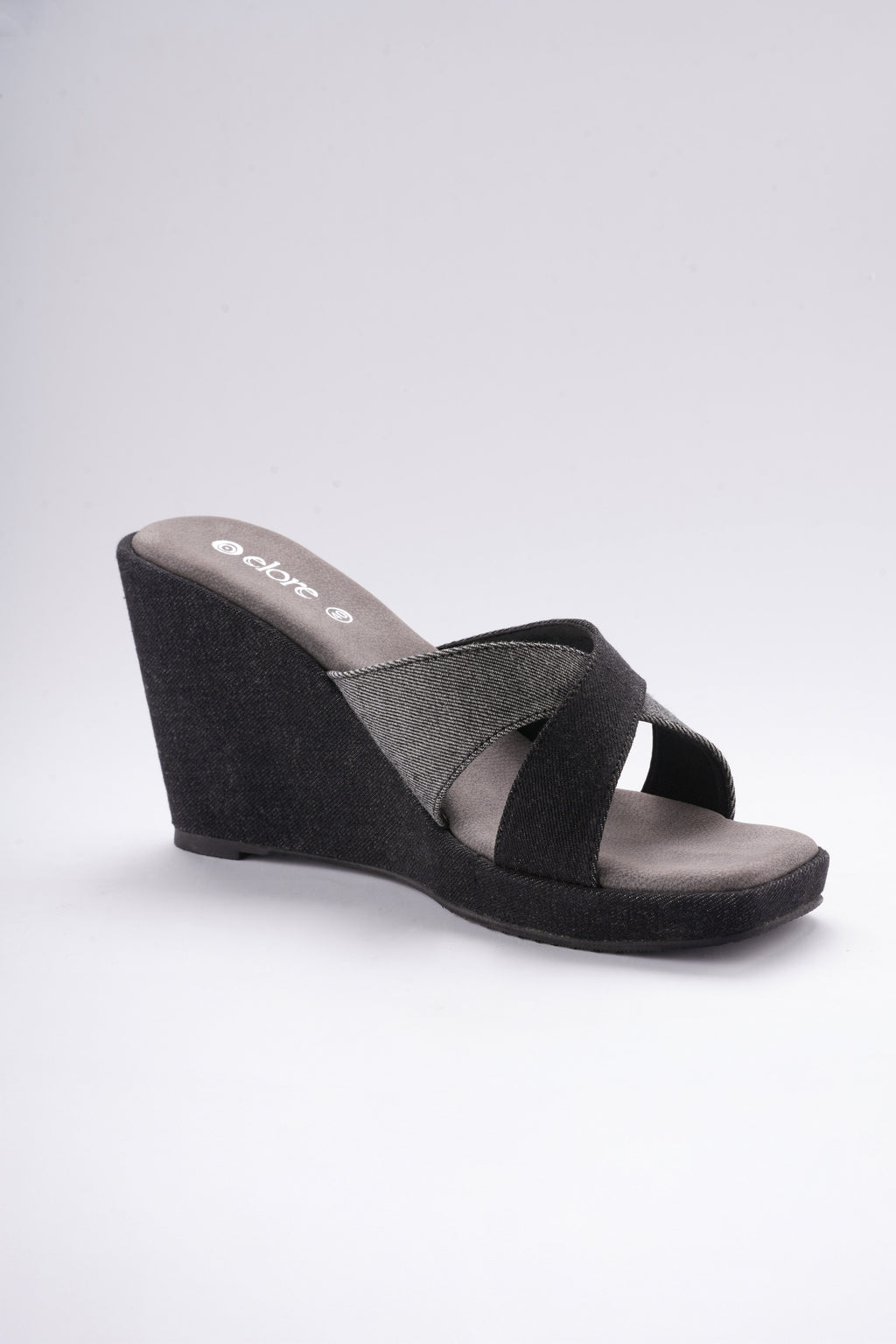 Liora Denim Wedges