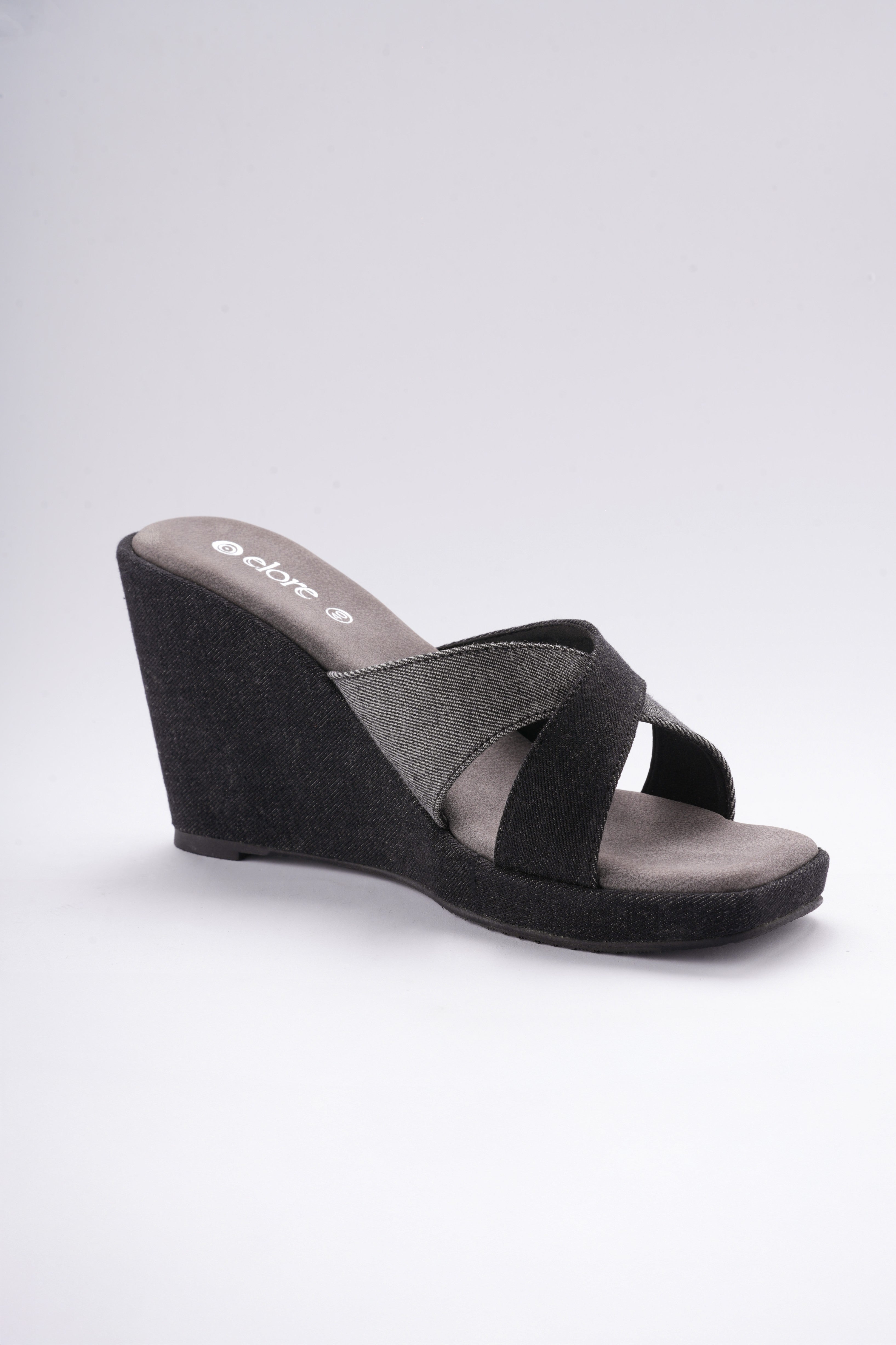 Liora Denim Wedges