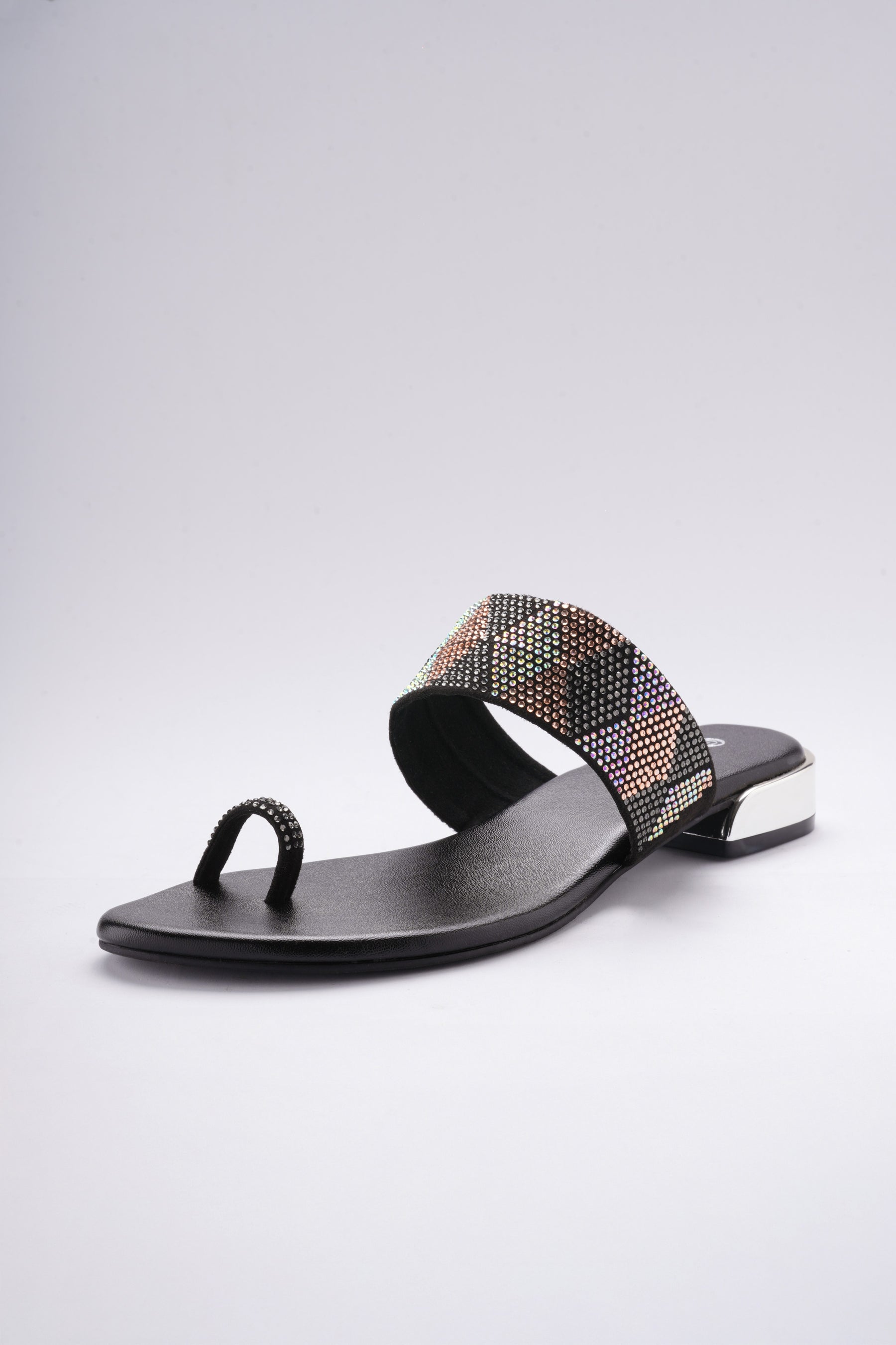 Myrah Dazzle Platforms - Black