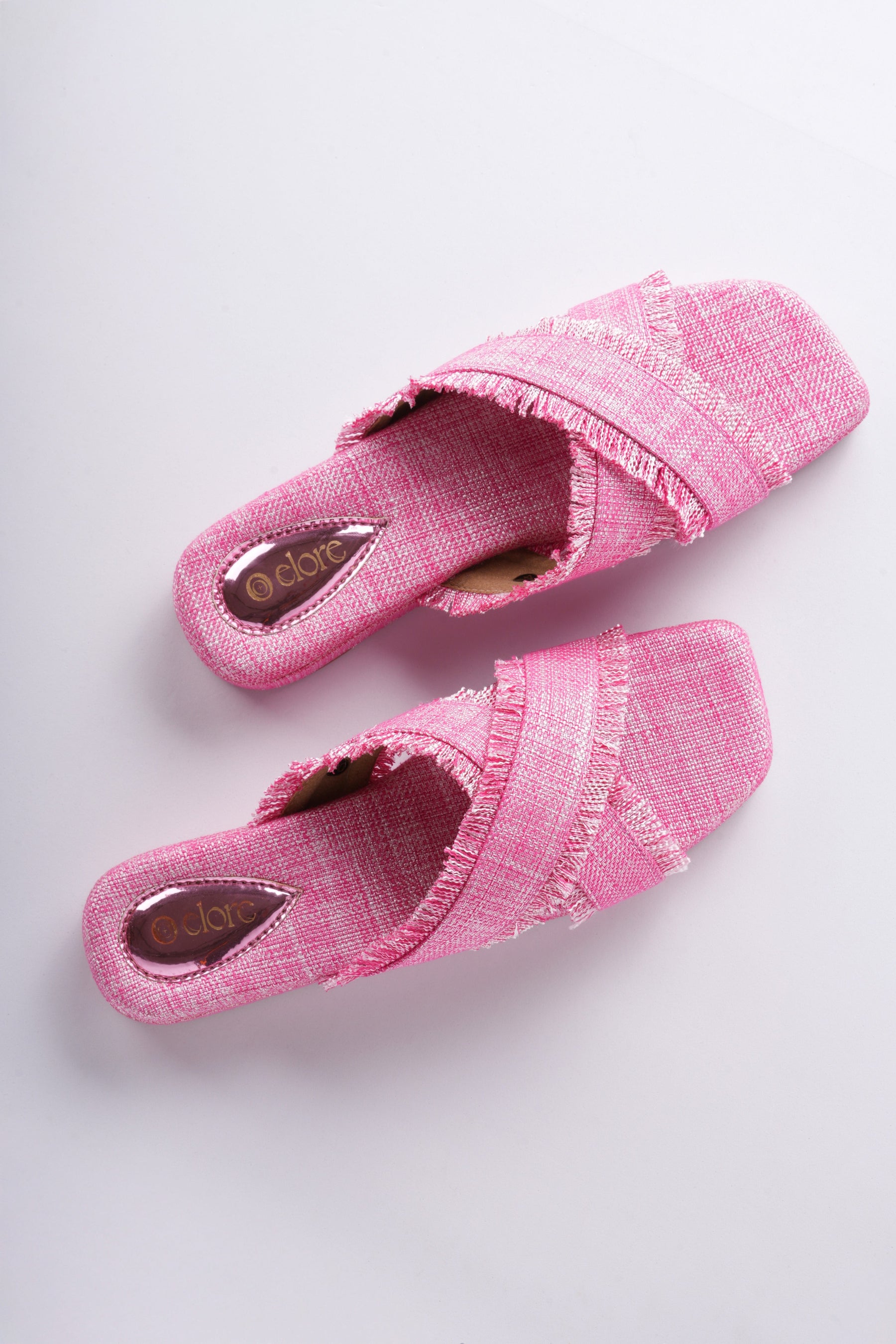 Sahara Dune Platforms - Rosewood Pink