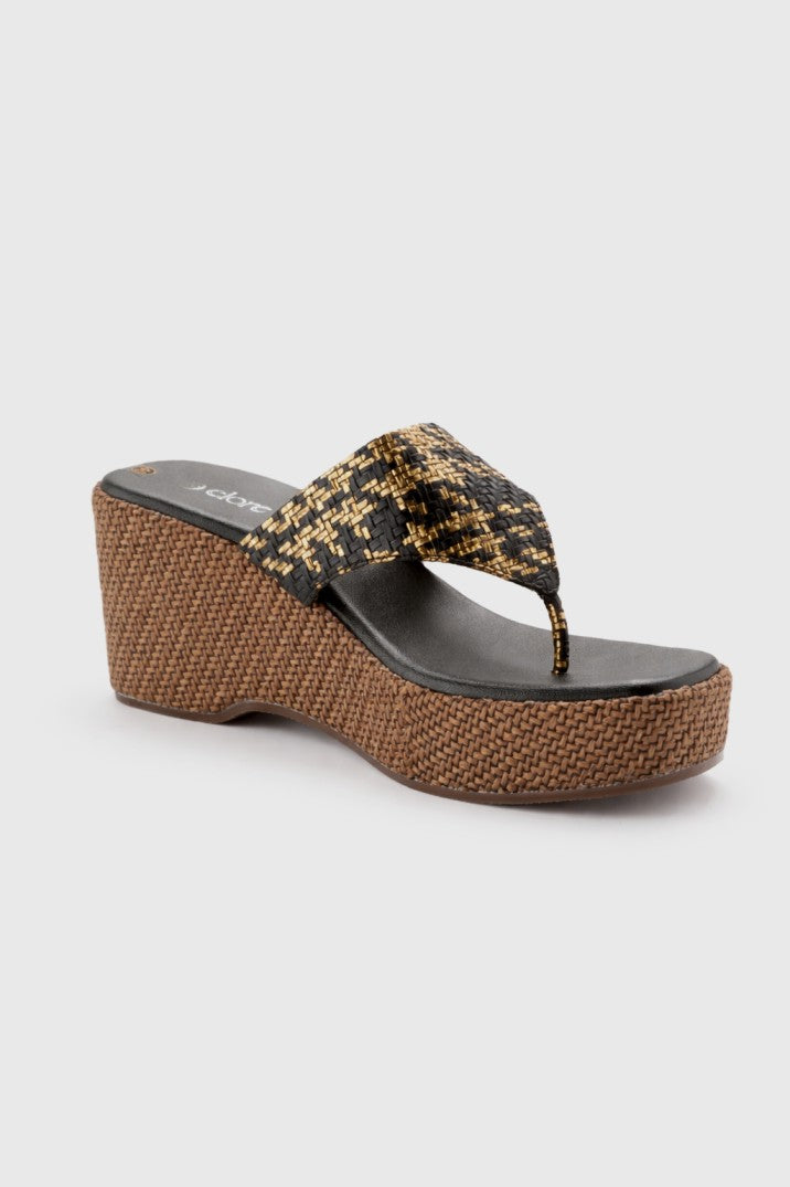Inaaya jute wedges
