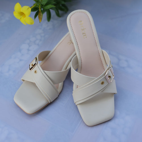 Aveline Buckle Heels