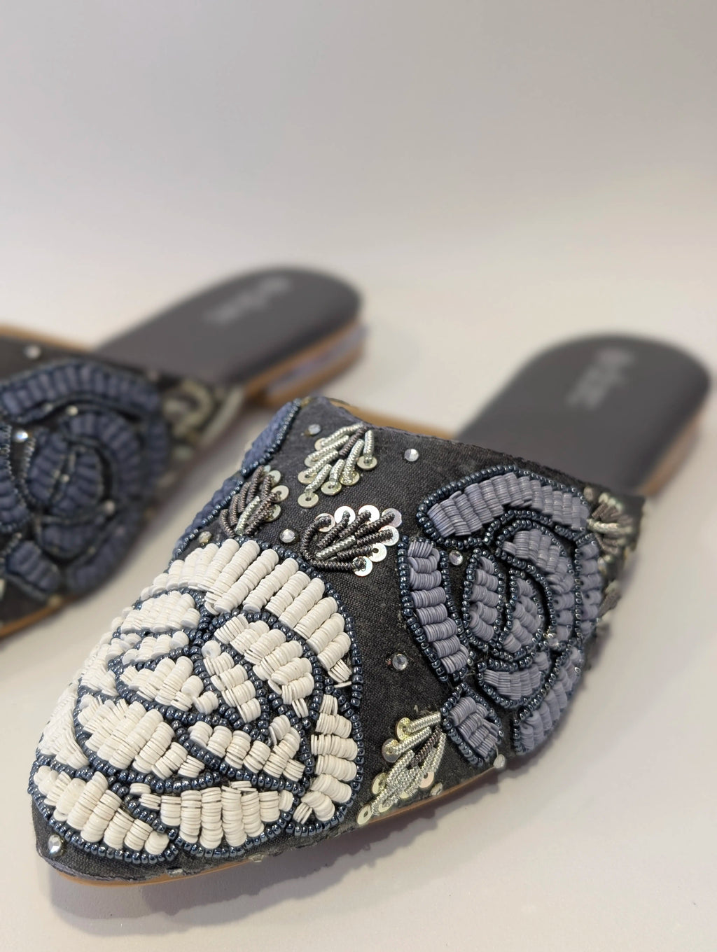Zyrah Embellished Mules