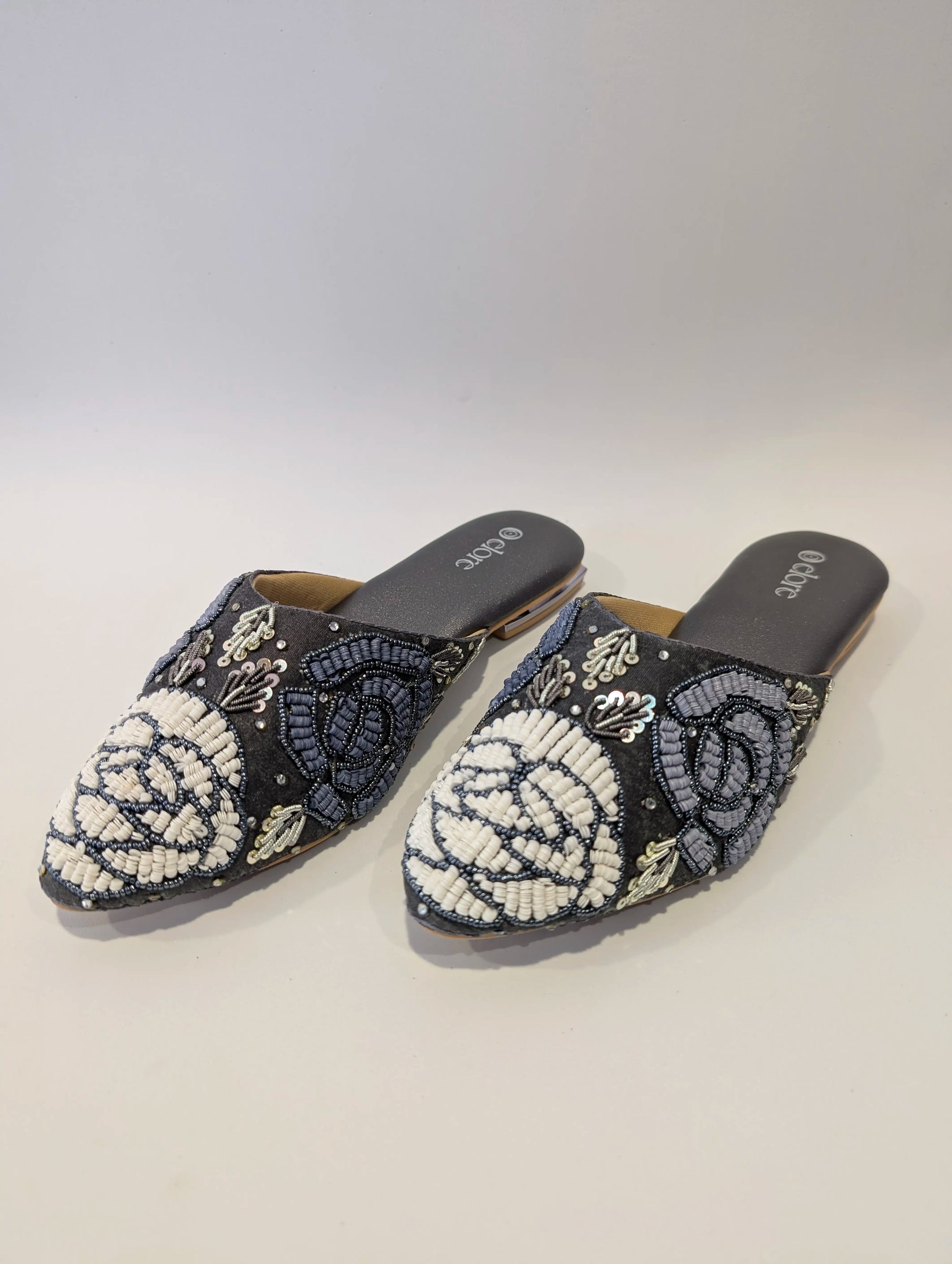 Zyrah Embellished Mules