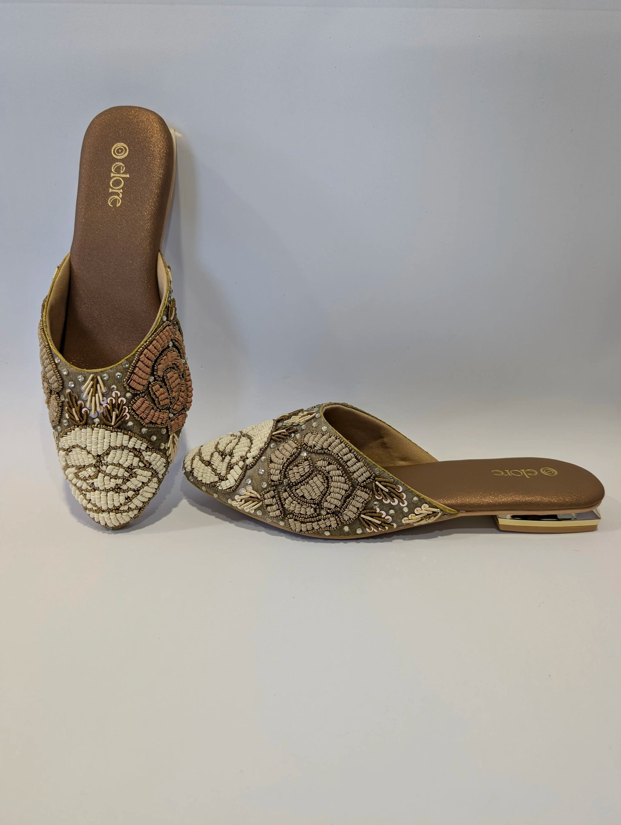 Zyrah Embellished Mules