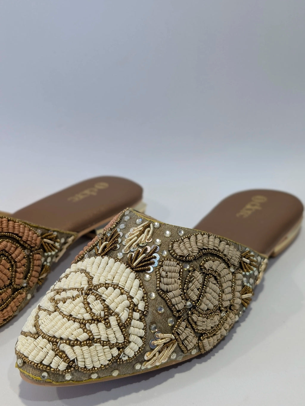 Zyrah Embellished Mules