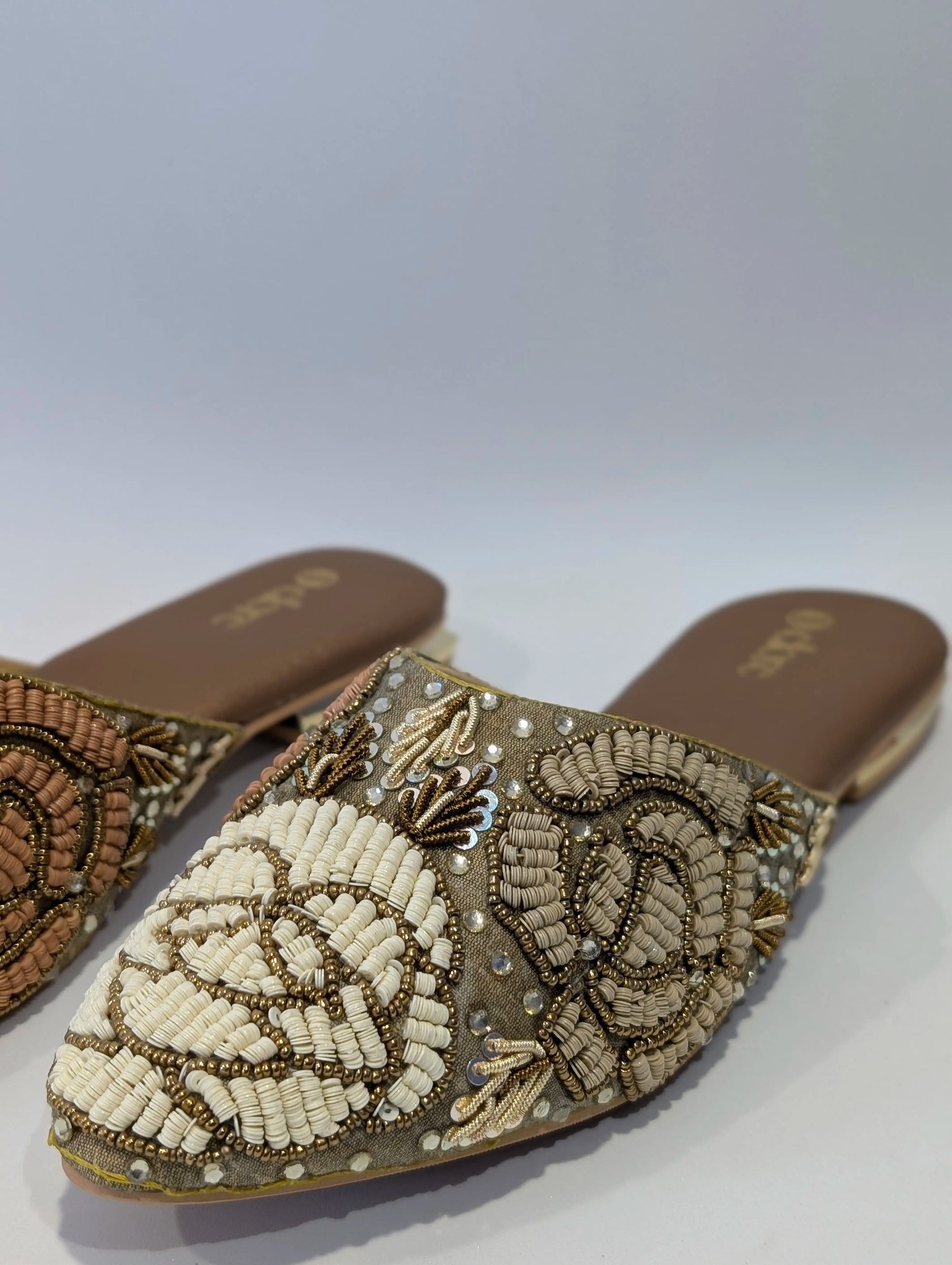 Zyrah Embellished Mules