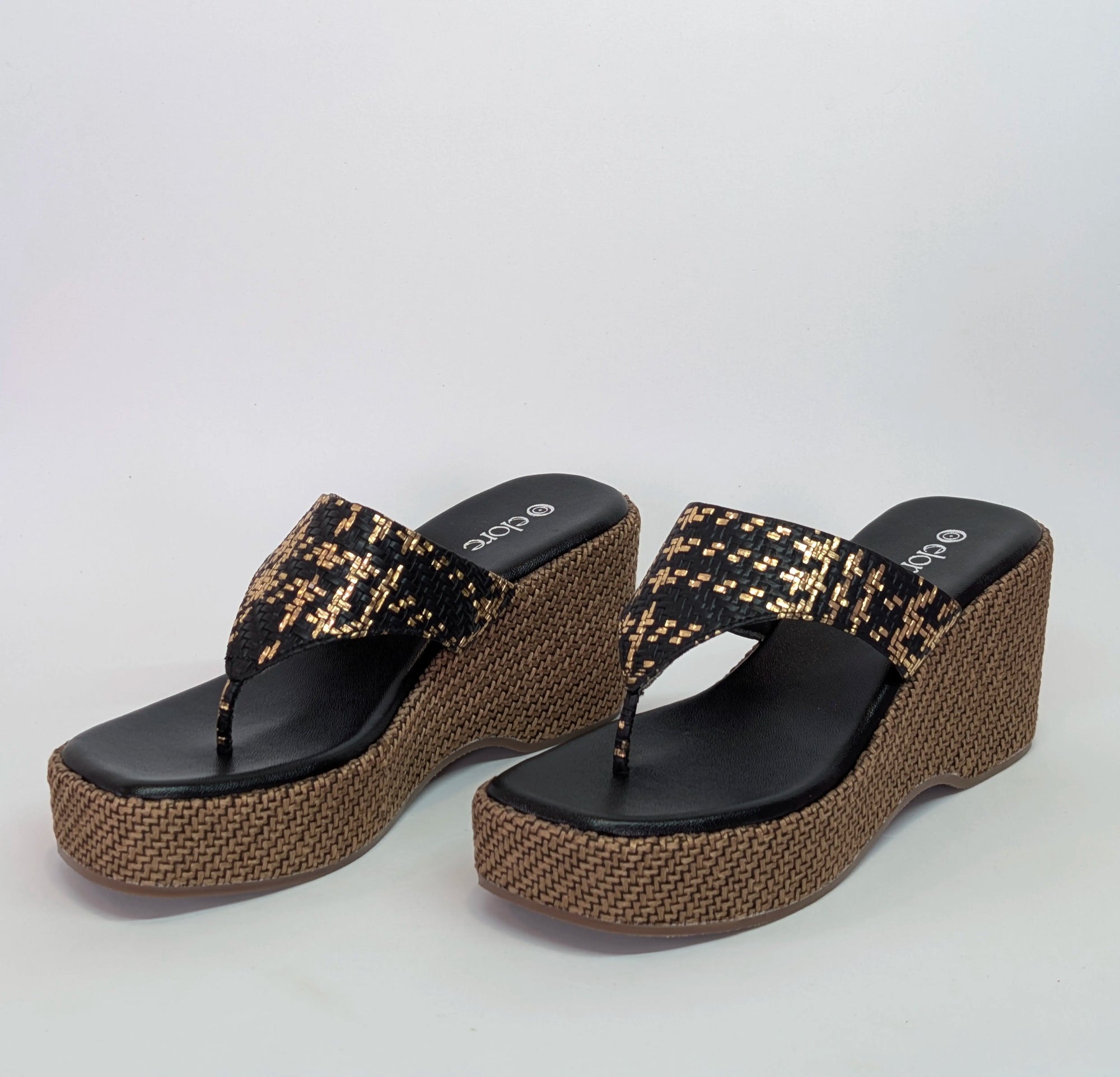 Inaaya jute wedges