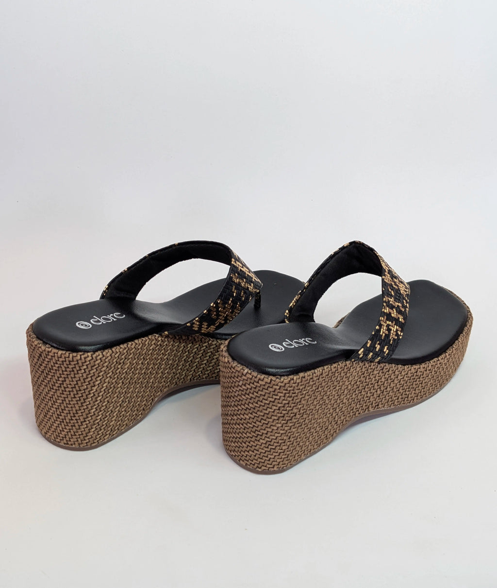 Inaaya jute wedges