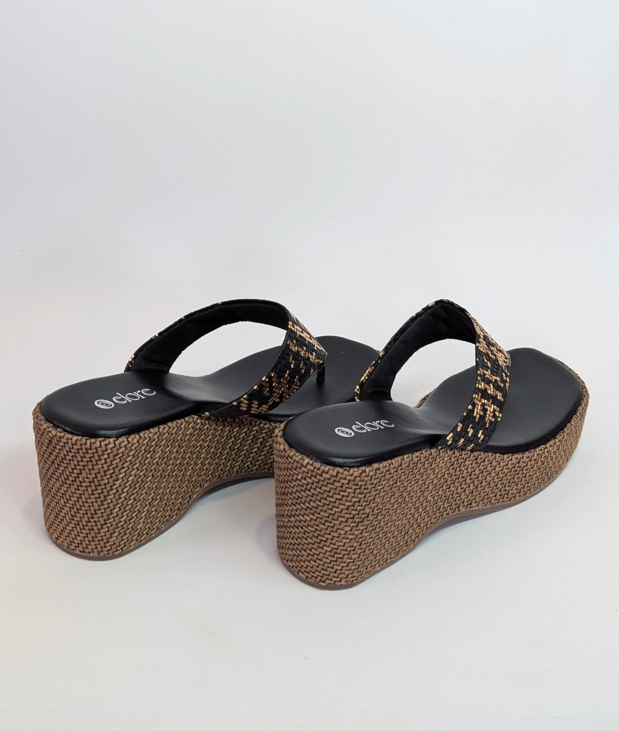 Inaaya jute wedges