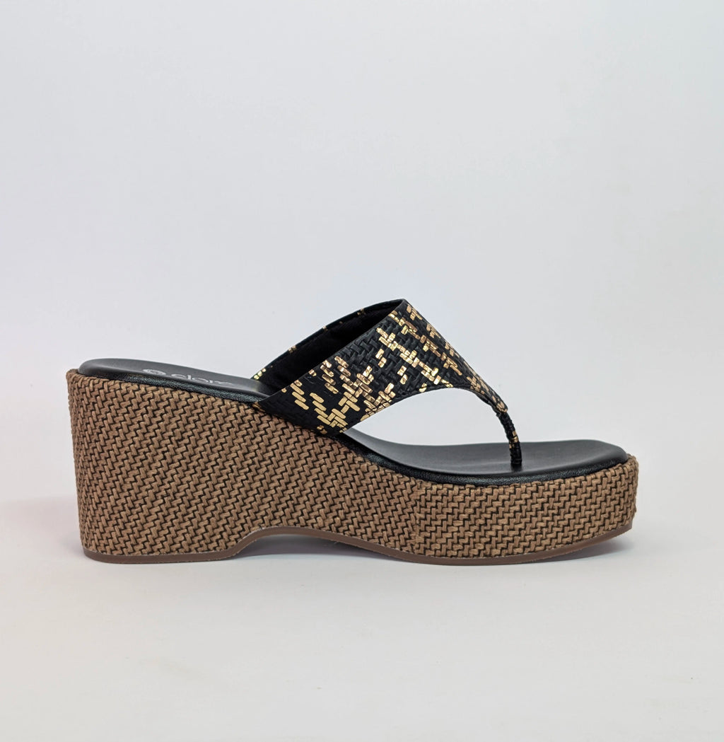 Inaaya jute wedges
