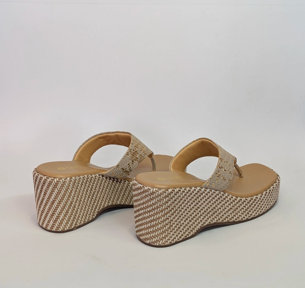 Inaaya jute wedges