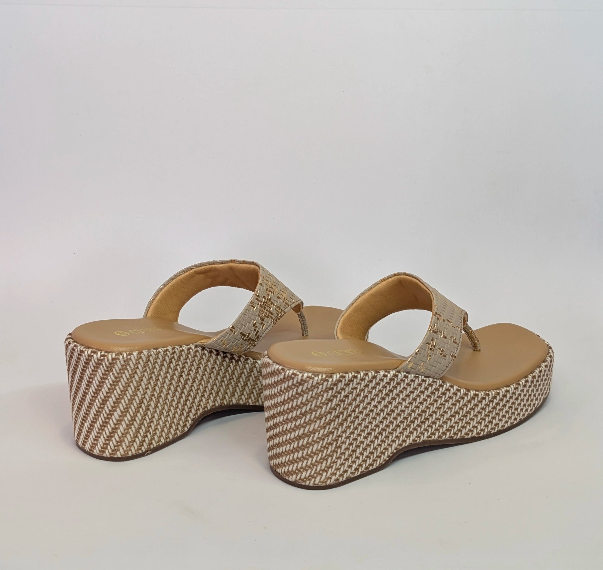 Inaaya jute wedges
