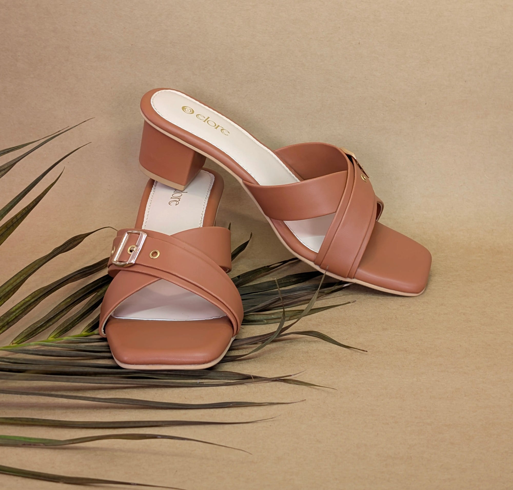 Aveline Buckle Heels