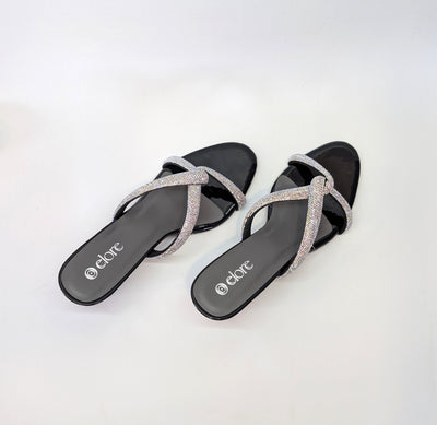 Avelis Heels - Black & Grey