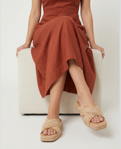 Sahara Dune Platforms - Champagne Beige
