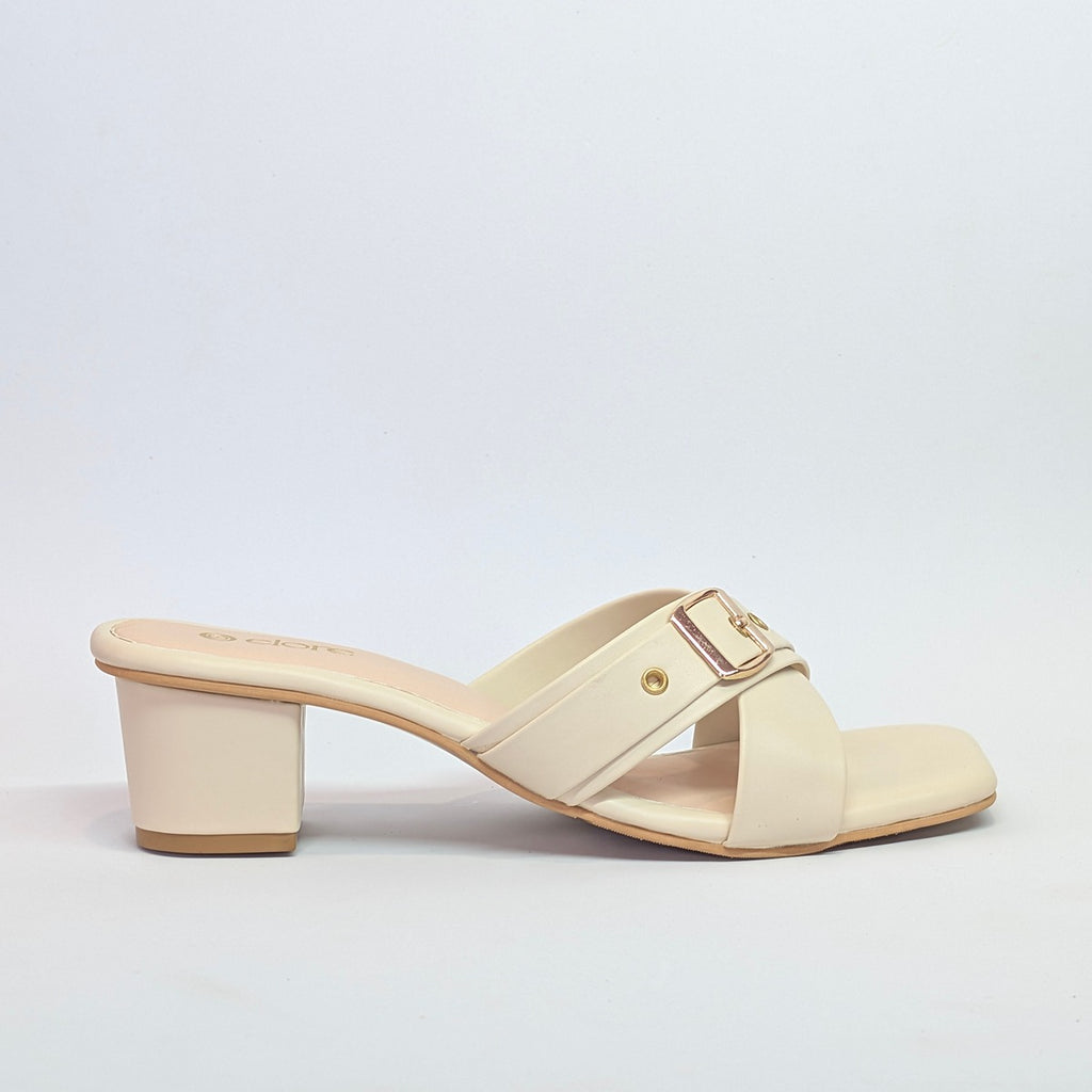 Aveline Buckle Heels