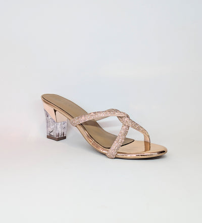 Avelis Heels - Nude Beige